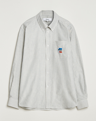 Palmes Deuce Oxford Shirt Light Blue Stripe – Sininen