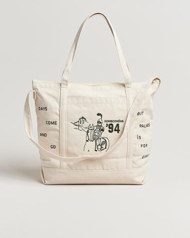 Palmes Forever Tote Bag Off White – Valkoinen