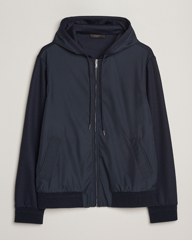 Zanone Full Zip Hybrid Jacket Navy – Sininen