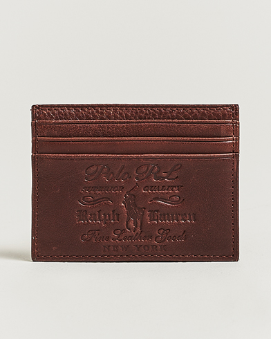 Polo Ralph Lauren Washed Heritage Card Case British Tan – Monivärinen