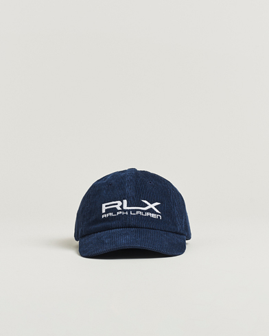 RLX Ralph Lauren Corduroy Cap Refined Navy – Sininen