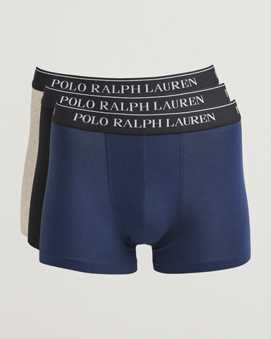 Polo Ralph Lauren 3-Pack Trunk Navy/Beige/Black – Beige