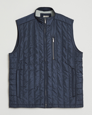 Stenströms Nylon Quilted Light Padded Vest Navy – Sininen