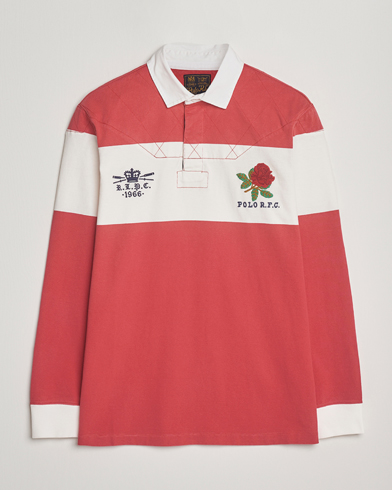 Polo Ralph Lauren Sport Rugby Sweater Sunrise Red – Monivärinen
