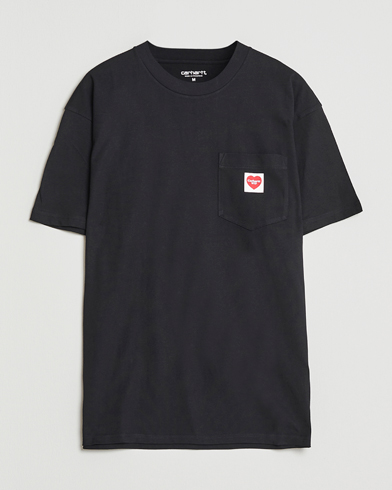 Carhartt WIP Pocket Heart T-Shirt Black – Musta