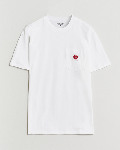 Carhartt WIP Pocket Heart T-Shirt White – Valkoinen