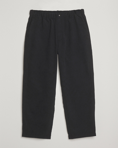 Goldwin Wale Corduroy Straight Pants Black – Musta