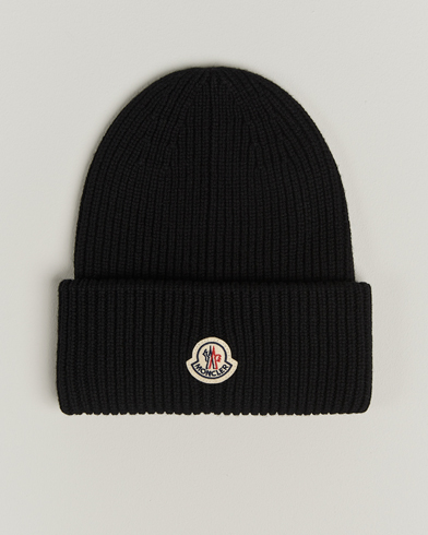 Moncler Cashmere Beanie Black – Musta