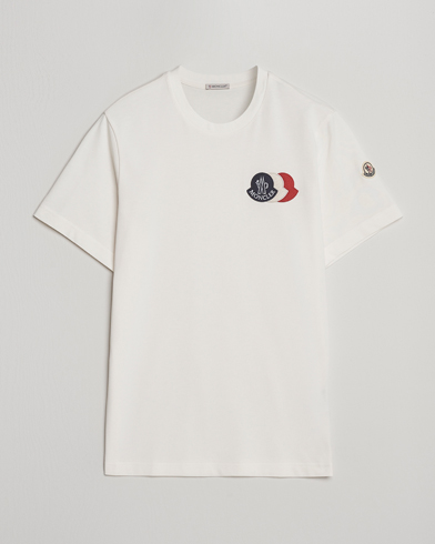 Moncler Patch Logo T-Shirt White – Valkoinen