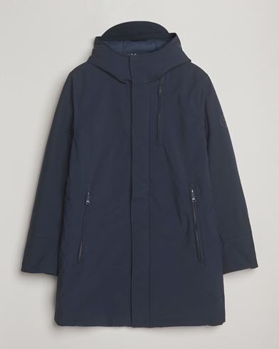 KnowledgeCotton Apparel Climateshell Padded Jacket Navy – Sininen