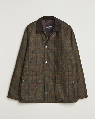 Barbour Lifestyle Bedale Check Wool Jacket Olive – Vihreä