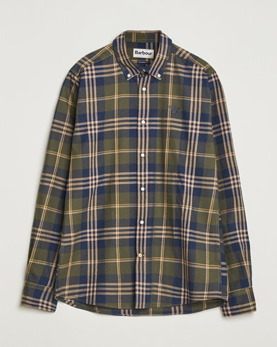 Barbour Lifestyle Edgar Checked Shirt Olive – Vihreä