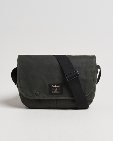 Barbour Lifestyle Field Wax Riever Crossbody Bag Sage – Vihreä