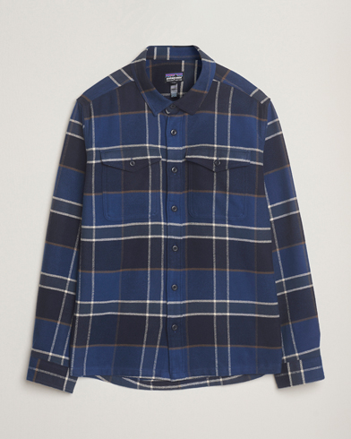 Patagonia Fjord Flannel Shirt Cycles – Sininen