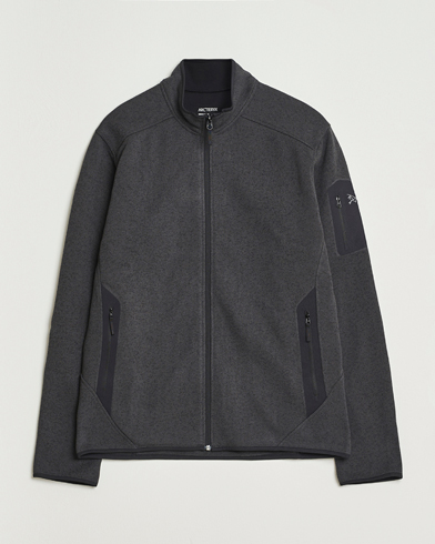 Arc'teryx Covert Full-Zip Black Heather – Musta
