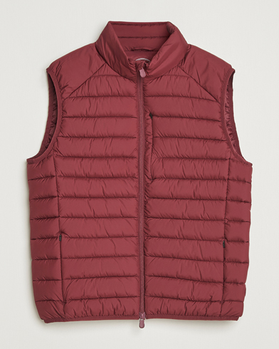 Save The Duck Rhus Matt Lightweight Vest Wine Red – Punainen