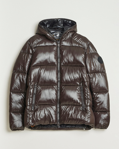 Save The Duck Edgard Padded Puffer Brown Black – Ruskea