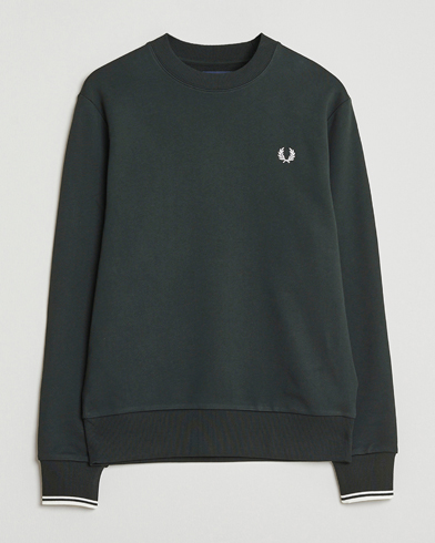 Fred Perry Crew Neck Sweatshirt Night Green – Vihreä