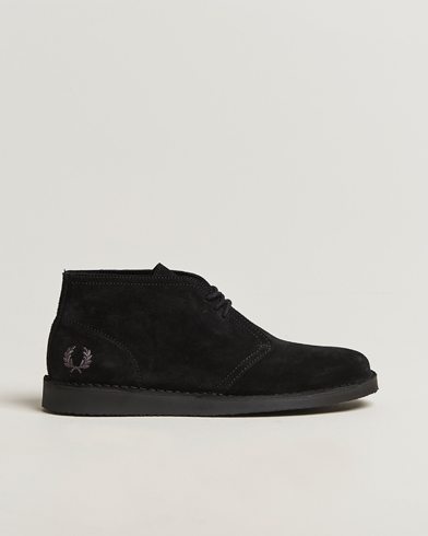 Fred Perry Hawley Suede Chukka Boot Black – Musta