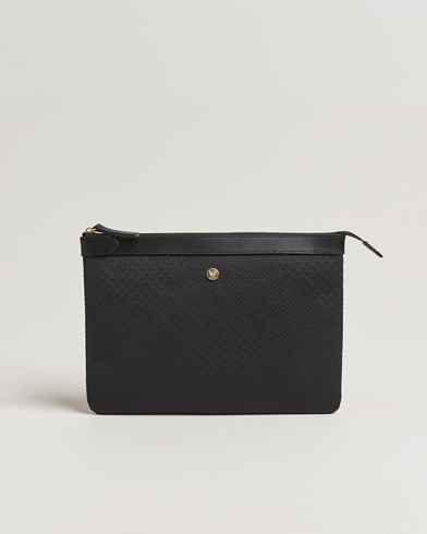 Mismo M/S Nylon Pouch Large Haptic Black/Black – Musta