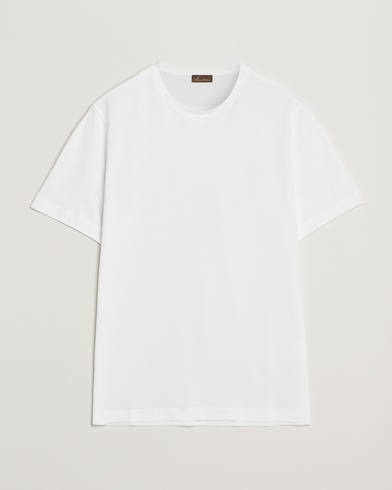 Stenströms Supima Cotton T-Shirt White – Valkoinen