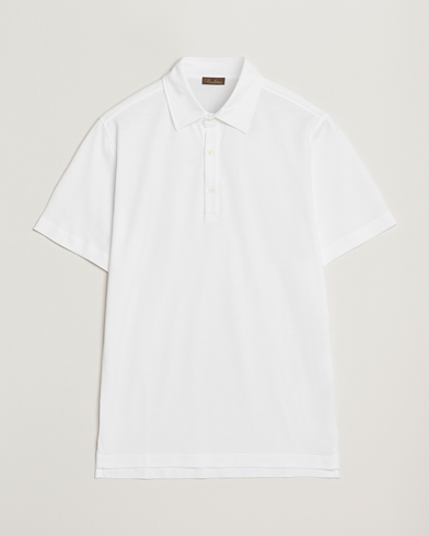 Stenströms Supima Cotton Polo Shirt White – Valkoinen