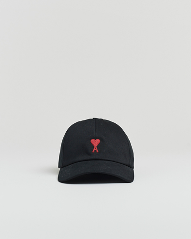 AMI Heart Logo Cap Black – Musta
