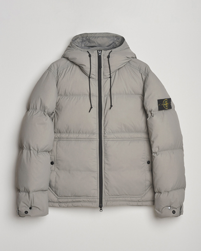 Stone Island Ripstop Cordura Padded Down Parka Cement – Harmaa