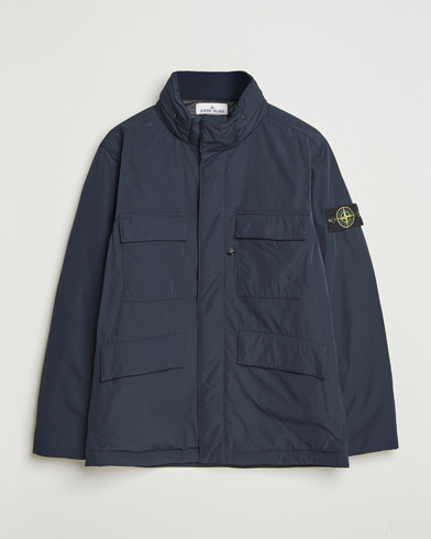 Stone Island Micro Twill Padded Field Jacket Navy – Sininen