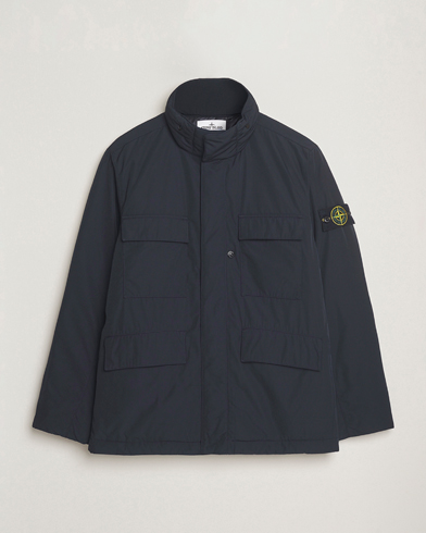 Stone Island Micro Twill Padded Field Jacket Black – Musta