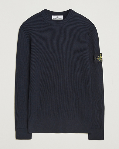 Stone Island Full Rib Crewneck Navy – Sininen