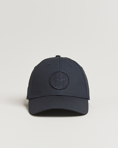 Stone Island Classic Cotton Logo Cap Navy – Sininen
