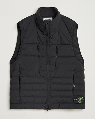 Stone Island Nylon Down Vest Black – Musta