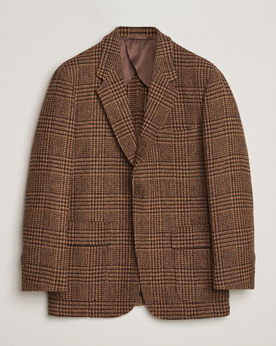 Kamakura Shirts Unconstructed Ivy Blazer Brown Glenplaid – Ruskea