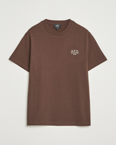 A.P.C. Rue Madame T-Shirt Brown – Ruskea