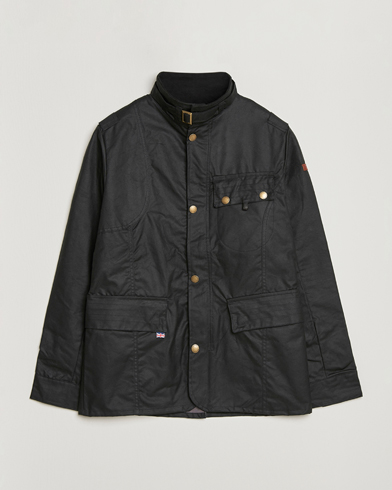 Peregrine Bexley Wax Jacket Black – Musta
