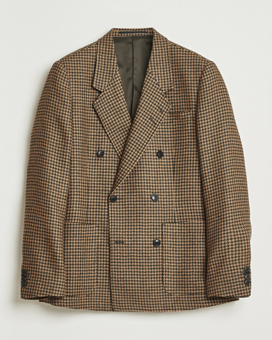 Tiger of Sweden Jeen Swedish Wool Dogtooth Blazer Brown Olive – Ruskea