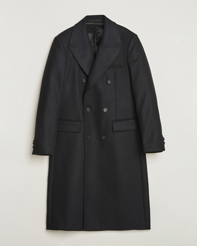 Tiger of Sweden Hennri Double Breasted Coat Black – Musta