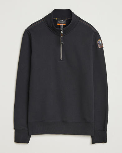 Parajumpers Broad Peak Super Easy Half Zip Sweatshirt Black – Musta