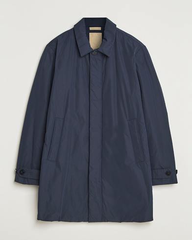 Woolrich Peached Primaloft Padded Carcoat Melton Blue – Sininen