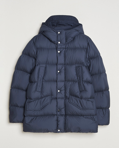 Woolrich Cloud Davis Parka Melton Blue – Sininen