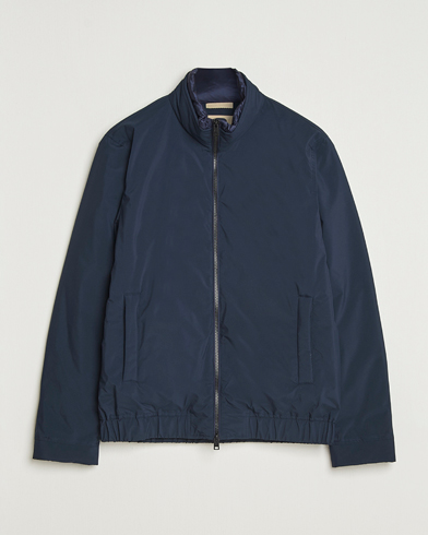 Woolrich Cloud Lewis Bomber Melton Blue – Sininen
