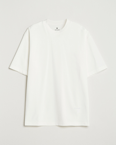 Snow Peak Organic Cotton T-Shirt White – Valkoinen