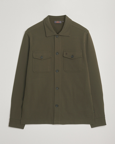 Morris Andrew Jersey Overshirt Brown – Ruskea