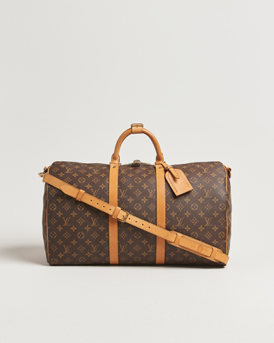 Louis Vuitton Pre-Owned Keepall Bandoulière 50 Monogram – Ruskea
