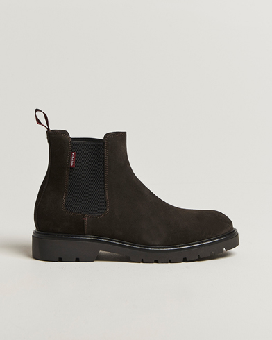 PS Paul Smith Xenon Suede Chelsea Boot Dark Brown – Ruskea