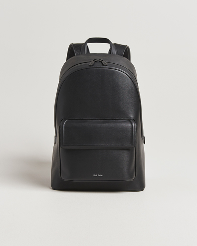 Paul Smith Leather Backpack Black – Musta