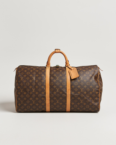 Louis Vuitton Pre-Owned Keepall 55 Monogram – Ruskea