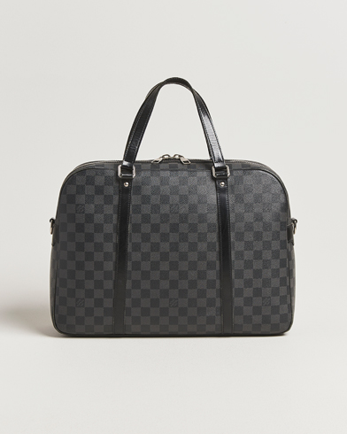 Louis Vuitton Pre-Owned Jorn Porte Documents Damier Graphite – Harmaa