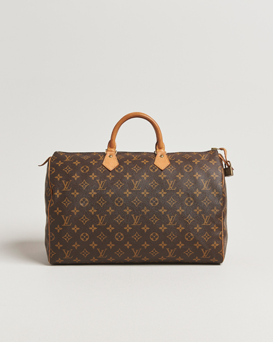 Louis Vuitton Pre-Owned Speedy 40 Monogram – Ruskea
